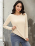 Thermo Fleece-Langschlafhemd für Damen – Slim Fit Base Layer